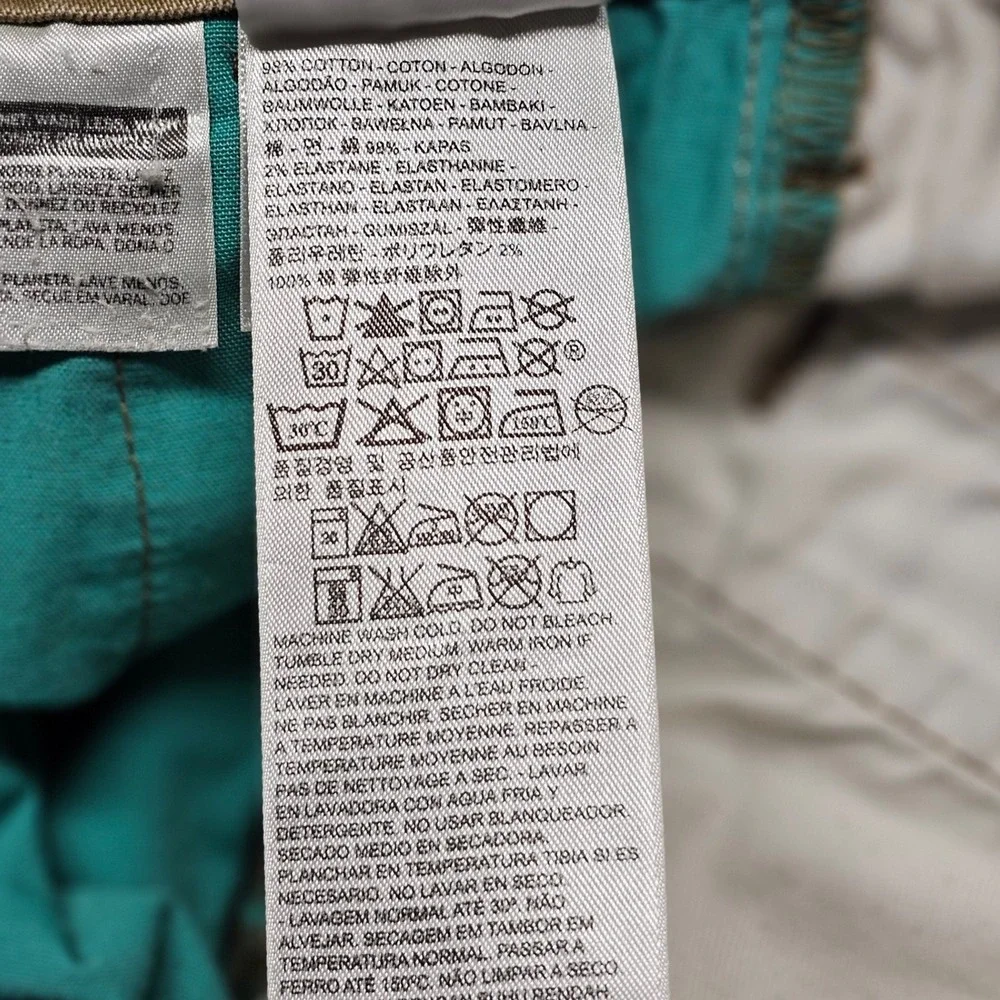 Levi's Chino Pants Mens 32x30 Tan Stretch Slash Pockets Straight Leg Outdoor‎